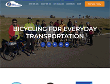 Tablet Screenshot of bikebakersfield.org